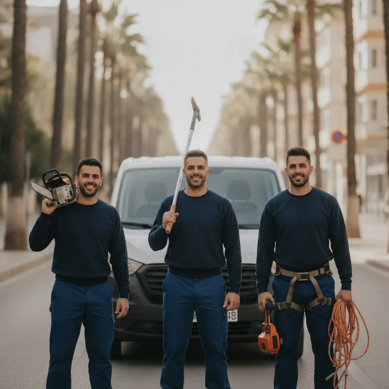 Abbattimento Alberi team a Cava De Tirreni